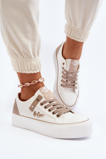  Laisvalaikio bateliai Lee Cooper LCIN-24-31-2198 baltos spalvos 2