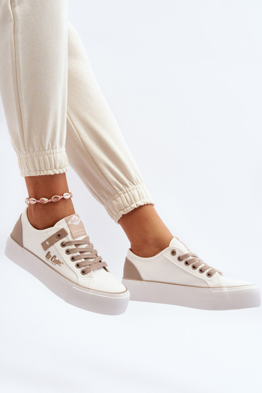  Laisvalaikio bateliai Lee Cooper LCIN-24-31-2198 baltos spalvos