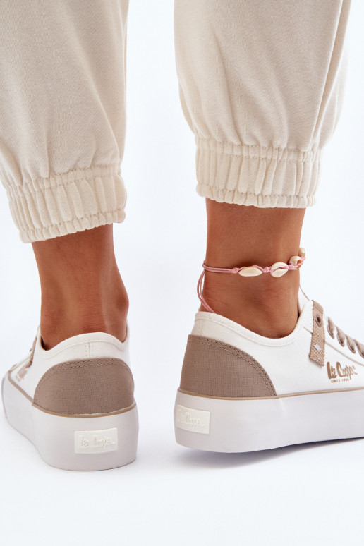  Laisvalaikio bateliai Lee Cooper LCIN-24-31-2198 baltos spalvos