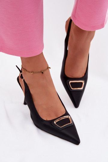 aukštakulnės basutės Moteriškas dekoruoti juodos spalvos Palerine