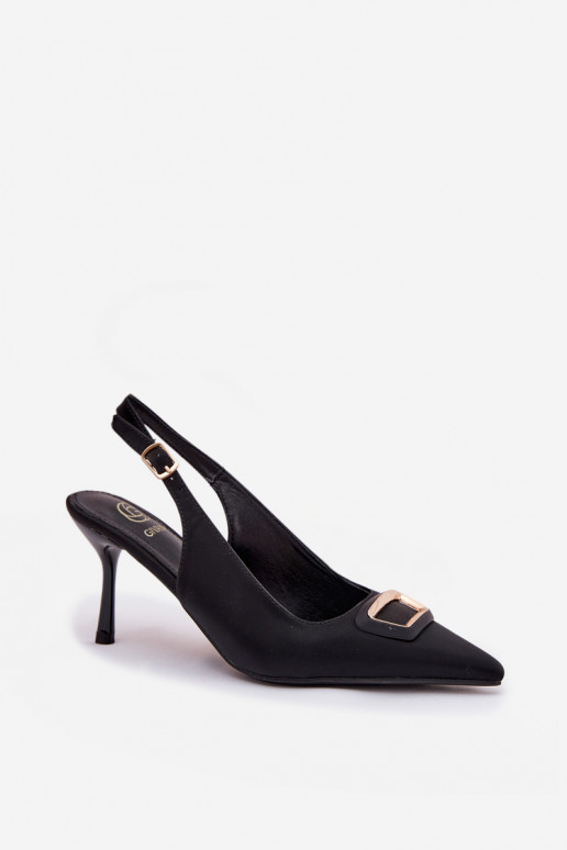 aukštakulnės basutės Moteriškas dekoruoti juodos spalvos Palerine