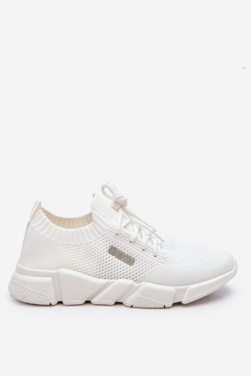 Moteriškas  Sneakers modelio batai Memory Foam System Big Star JJ274268 baltos spalvos 2