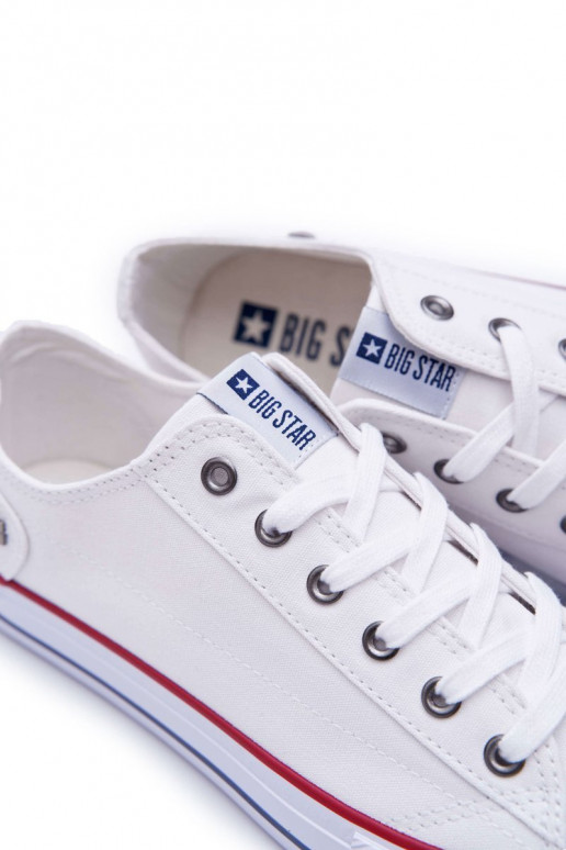 Vyriški laisvalaikio batai Big Star baltos spalvos DD174271