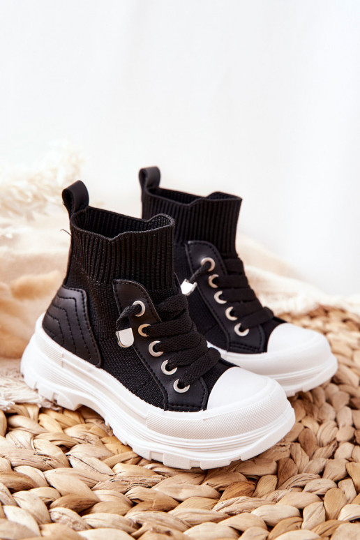 Vaikiški laisvalaikio batai juodos spalvos Best Of Joy
