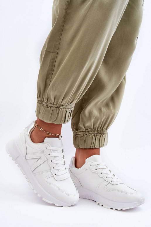 Oda Moteriškas sportiniai bateliai baltos spalvos Kabama