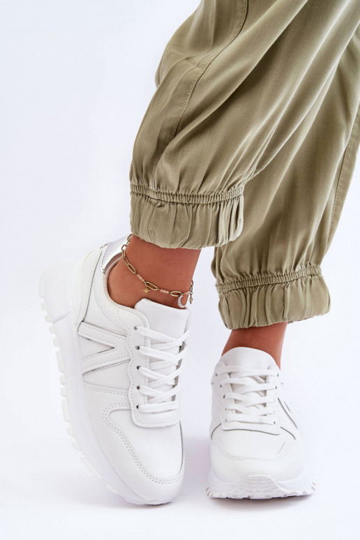 Oda Moteriškas sportiniai bateliai baltos spalvos Kabama