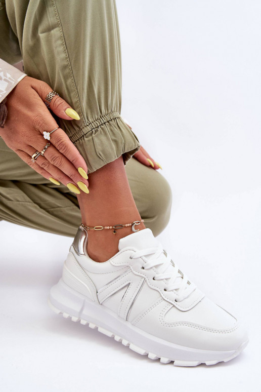 Oda Moteriškas sportiniai bateliai baltos spalvos Kabama