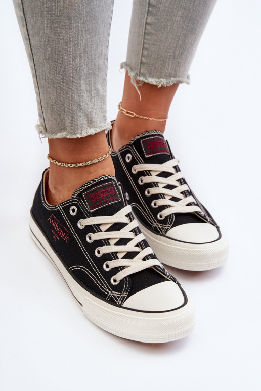 Moteriški batai Big Star NN274234 juodos spalvos