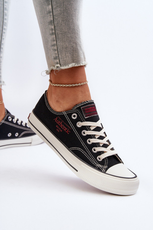 Moteriški batai Big Star NN274234 juodos spalvos