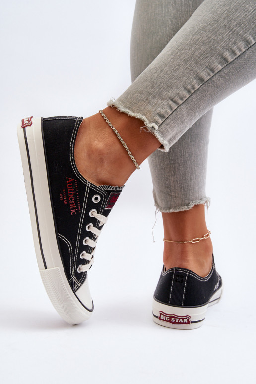 Moteriški batai Big Star NN274234 juodos spalvos