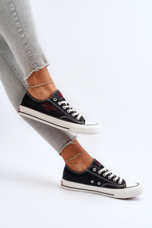 Moteriški batai Big Star NN274234 juodos spalvos