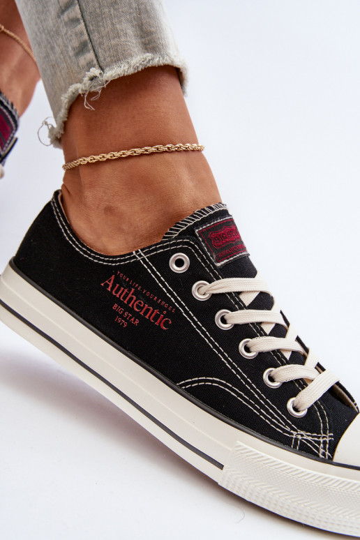 Moteriški batai Big Star NN274234 juodos spalvos