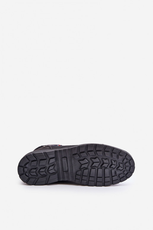pašiltinti batai Vyriški McBraun juodos spalvos