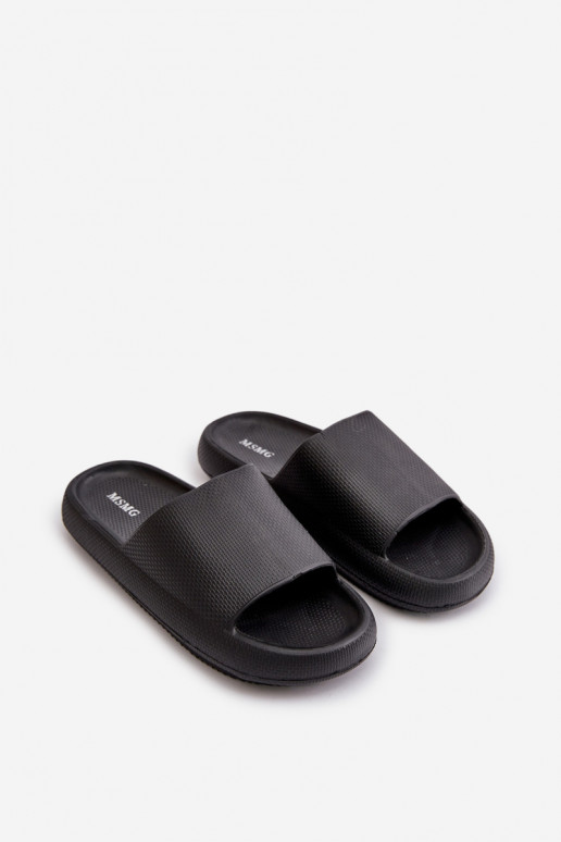 Moteriškas Lengvos putplasčio šlepetės Ant storo pado juodos spalvos Querceria