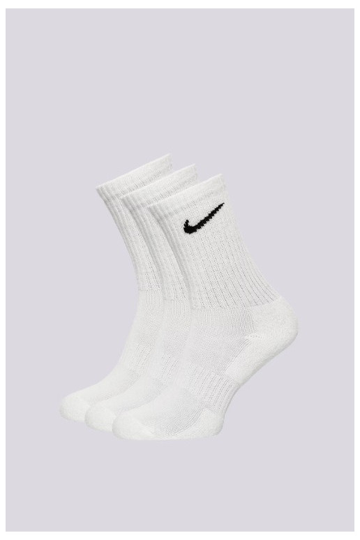 Skarpety Nike Everyday Cushioned 3 PARY baltos spalvos