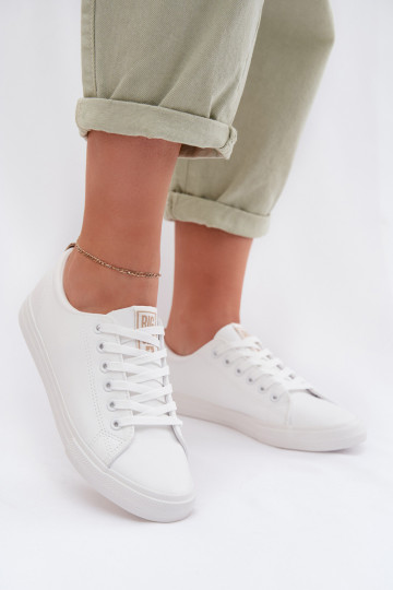 Laisvalaikio bateliai iš eko odos Big Star TT274001 baltos spalvos 2