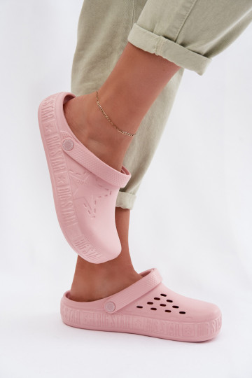 Šlepetės Klumpės Moteriškas Lengvos šlepetės Big Star TT274A080 rožinės spalvos