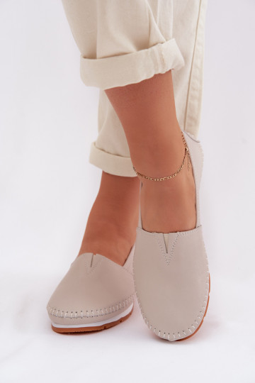 Oda batai Moteriškas S.Barski LR61-7051 smėlio spalvos