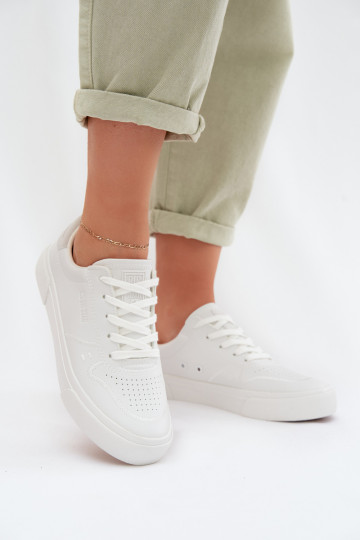 Moteriški sneakers modelio batai Big Star TT274008 baltos spalvos 2