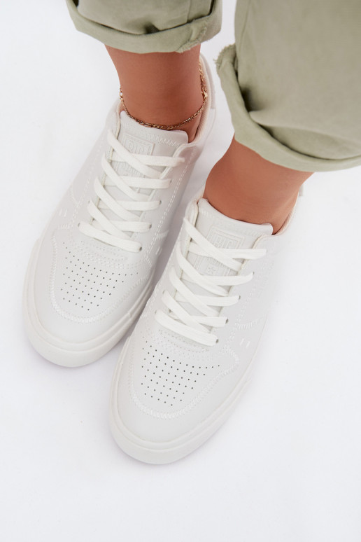 Sneakers modelio batai Moteriškas Big Star TT274008 baltos spalvos