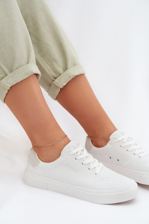 Sneakers modelio batai Moteriškas Big Star TT274008 baltos spalvos