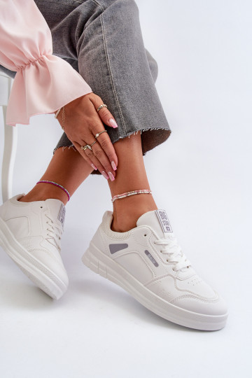 Moteriškas Sneakers modelio batai Memory Foam System Big Star NN274A483 baltos spalvos 2