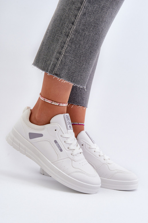 Moteriškas Sneakers modelio batai Memory Foam System Big Star NN274A483 baltos spalvos