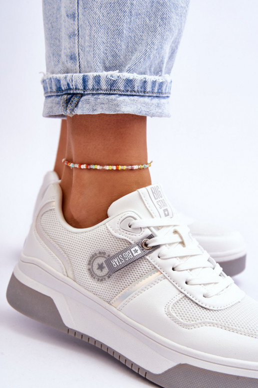 Klasikiniai sportbačiai Memory Foam System Big Star LL274A024 baltos spalvos