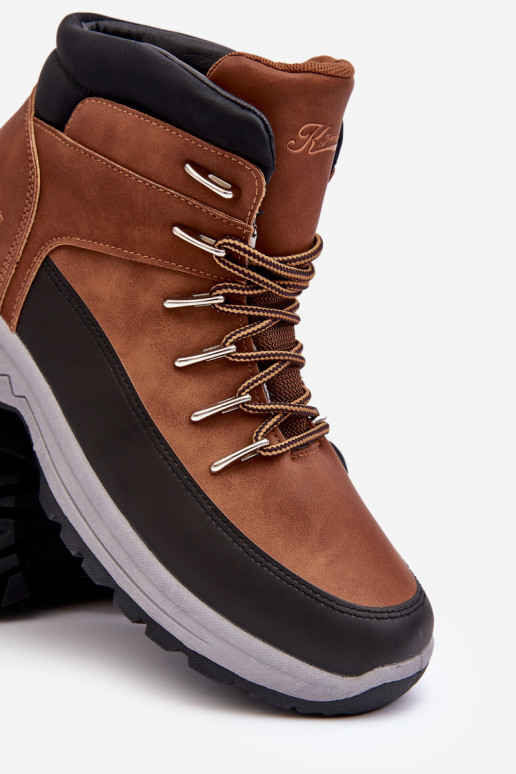 vyrams žygio batai batai rudos spalvos Tai turiraena