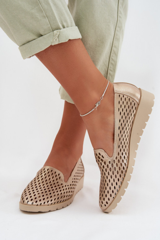 su aužūro elementais batai Moteriškas aukso spalvos Flariette