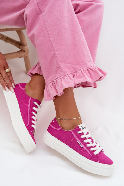 Laisvalaikio bateliai su platforma O`NEILL SPINNA C INOMEN LOIN 90261009.06R rožinės spalvos