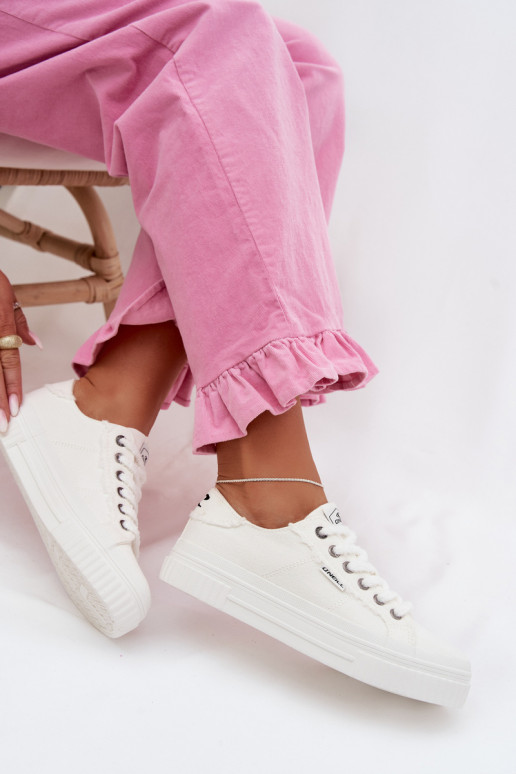 Laisvalaikio bateliai su platforma O`NEILL SPINNA C INOMEN LOIN 90261009.02A baltos spalvos