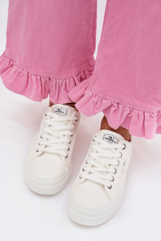 Laisvalaikio bateliai su platforma O`NEILL SPINNA C INOMEN LOIN 90261009.02A baltos spalvos