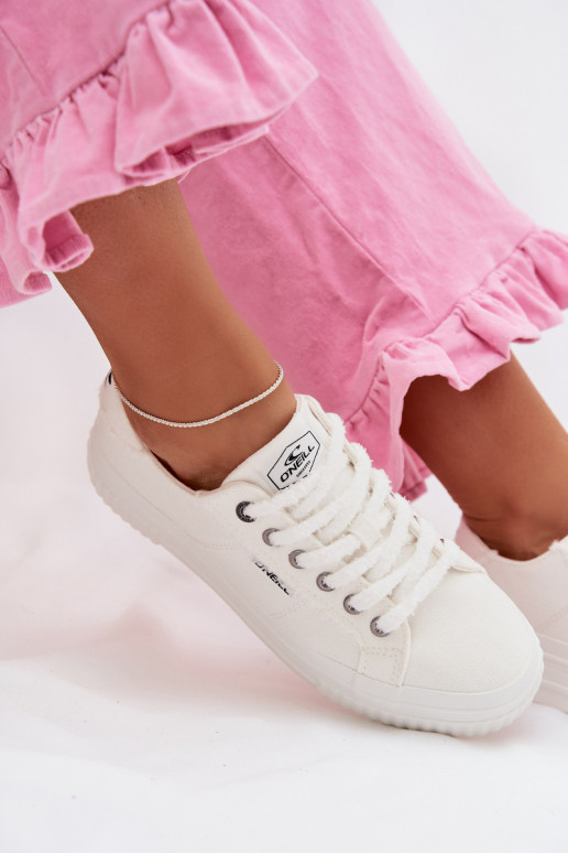 Laisvalaikio bateliai su platforma O`NEILL SPINNA C INOMEN LOIN 90261009.02A baltos spalvos