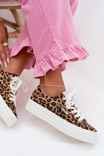 Laisvalaikio bateliai su platforma O`NEILL SPINNA C INOMEN LOIN 90261009.92A su leopardo kailio raštais