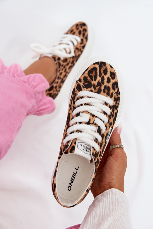 Laisvalaikio bateliai su platforma O`NEILL SPINNA C INOMEN LOIN 90261009.92A su leopardo kailio raštais