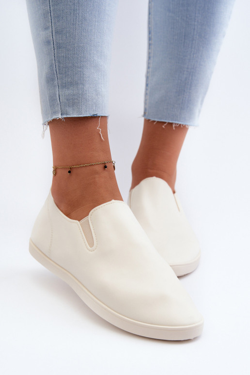 Moteriškas Sportbačiai laisvalaikio batai Slip-On smėlio spalvos Lovinia