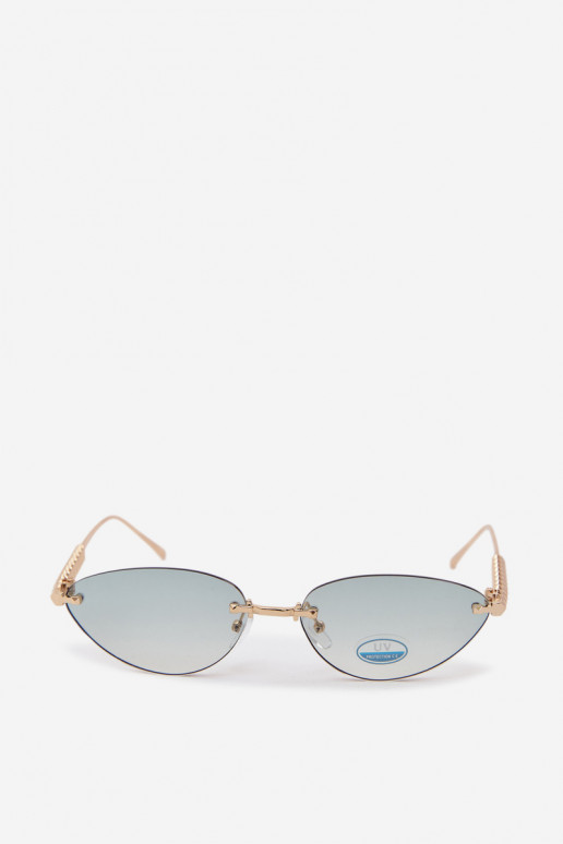 Akiniai nuo saulės MoteriškassuFiltrem UV žalios spalvos