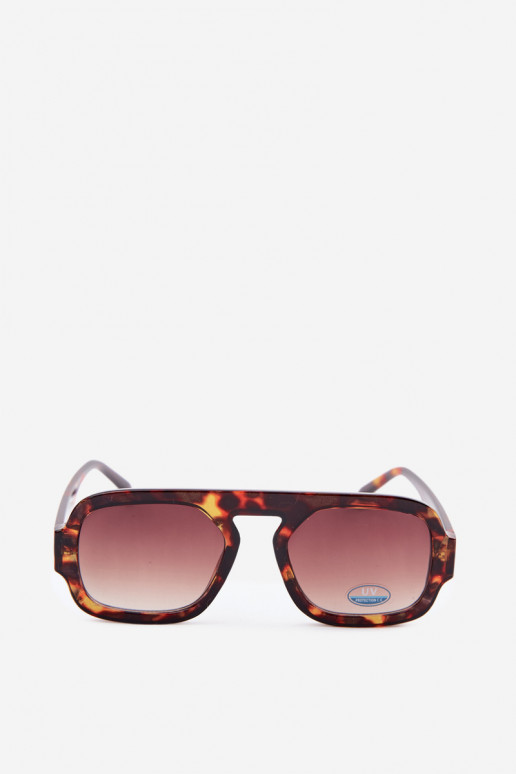 Moteriškas Akiniai nuo saulėssuFiltrem UV rudos spalvos