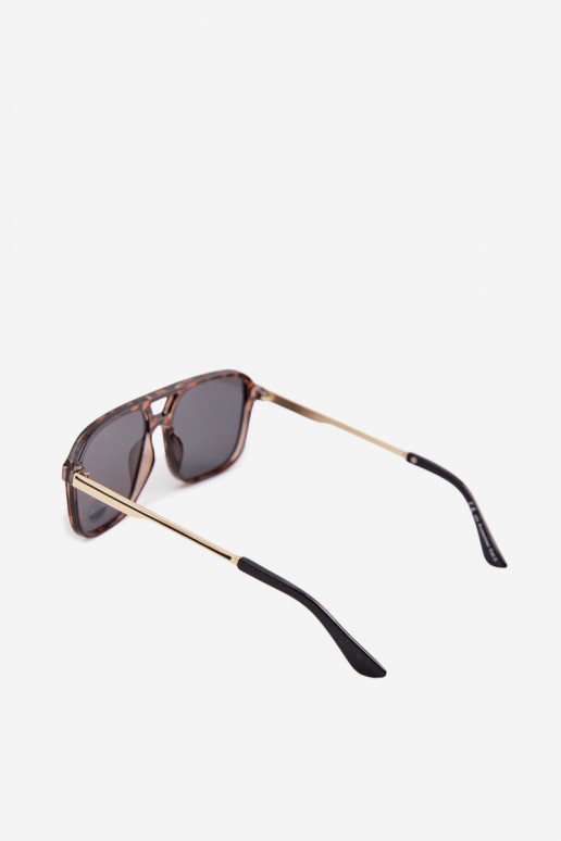 Akiniai nuo saulės MoteriškassuFiltrem UV rudos-juodos spalvos