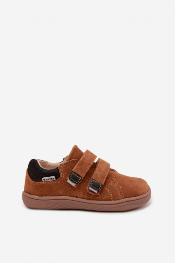 Vaikiški odiniai Barefoot batai Bartek 8600363 rudos spalvos 2