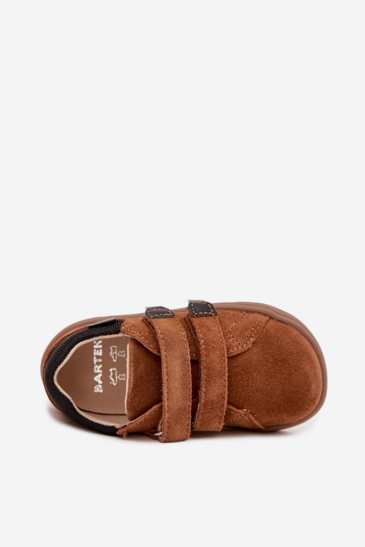 Oda batai Barefoot Vaikiški Bartek 8600363 rudos spalvos