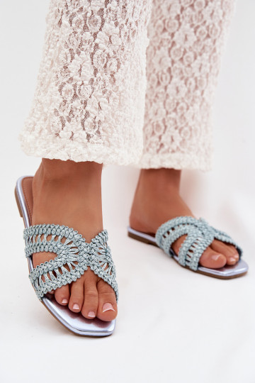 Šlepetės Moteriškas butas mėlynos spalvos Fariella 2