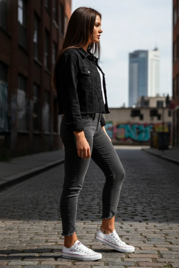 Moteriški batai Big Star NN274235 baltos spalvos