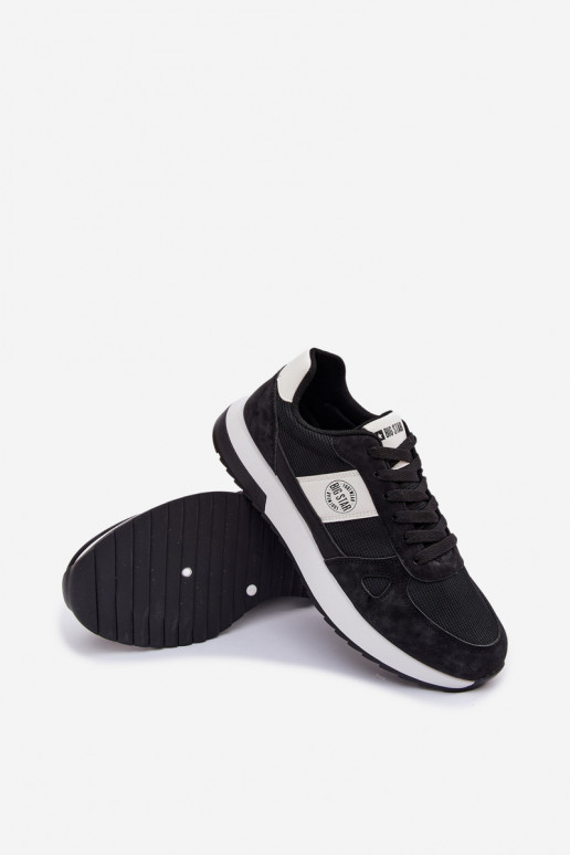 sportiniai bateliai Sneakers modelio batai vyrams Big Star TT174352 juodos spalvos