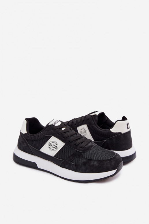 sportiniai bateliai Sneakers modelio batai vyrams Big Star TT174352 juodos spalvos