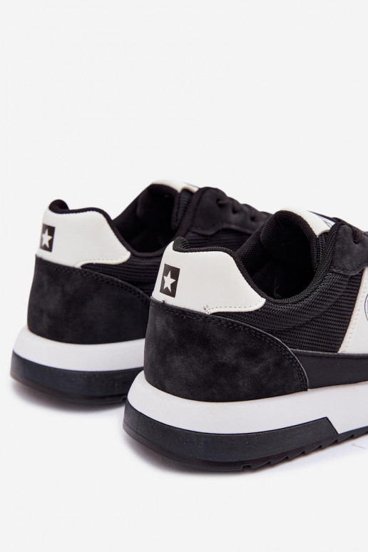 sportiniai bateliai Sneakers modelio batai vyrams Big Star TT174352 juodos spalvos