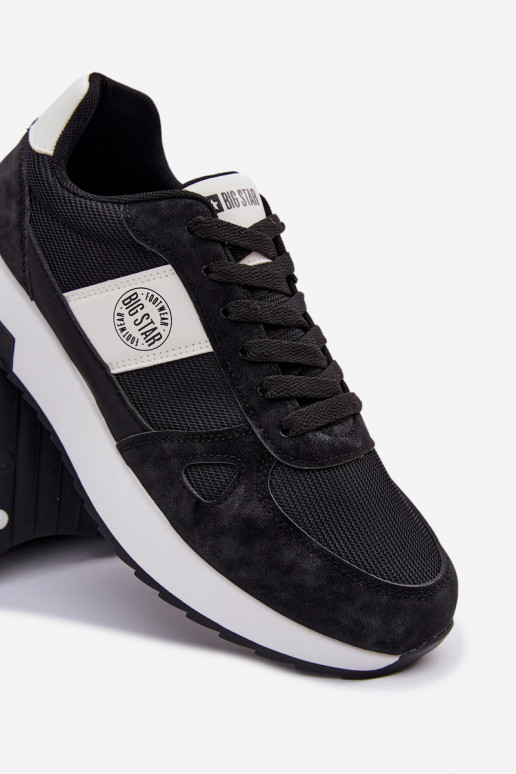 sportiniai bateliai Sneakers modelio batai vyrams Big Star TT174352 juodos spalvos