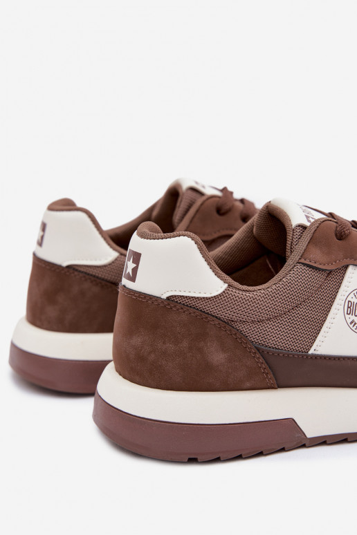 sportiniai bateliai Sneakers modelio batai vyrams Big Star TT174353 rudos spalvos