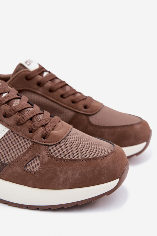 sportiniai bateliai Sneakers modelio batai vyrams Big Star TT174353 rudos spalvos